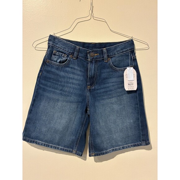 **3 for $20** NWT Wonder Nation Denim Shorts - Boy's 10 - Picture 1 of 4